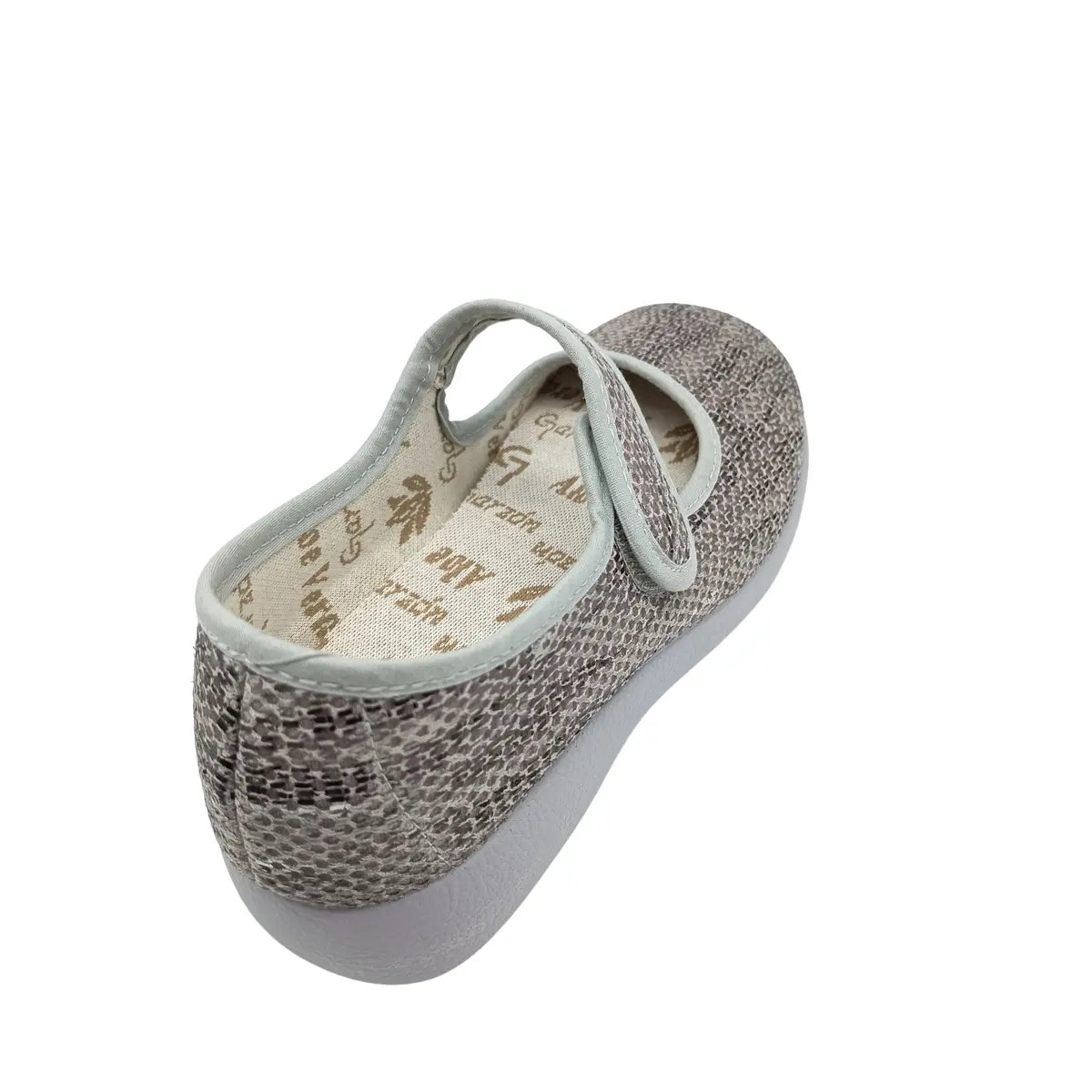 Zapatillas Garzon mujer 3065.221 gris (Z7307) - Imagen 4