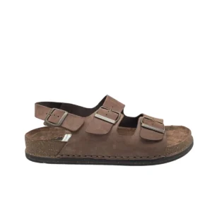 Sandalia Walk Flay hombre 7447 51050 A6 marrón (B2414)