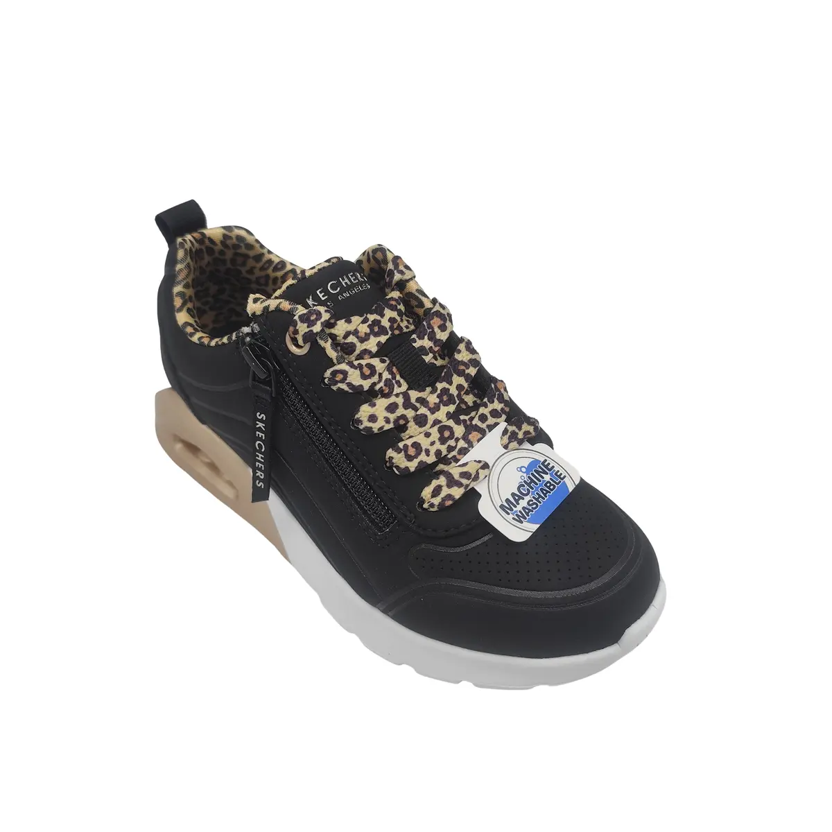 Deportivos Skechers kids 310708L BLK negro (C4102) - Imagen 3