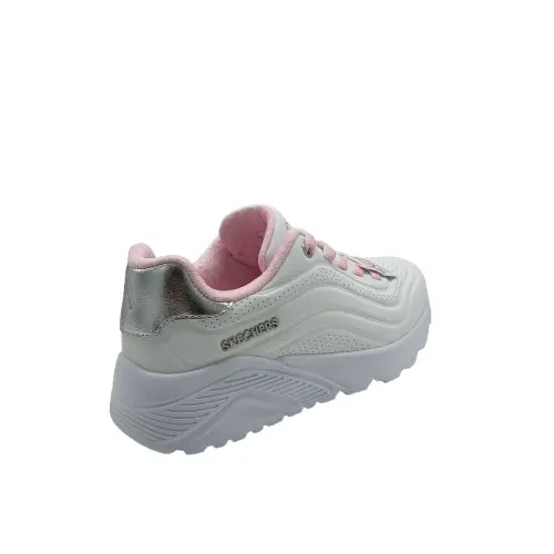 Deportivos Skechers kids 310818L WHT blanco (C4103) - Imagen 4