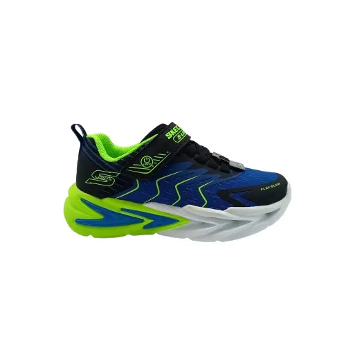 Deportivos Skechers kids 400141LC BBLM azul (C4104)