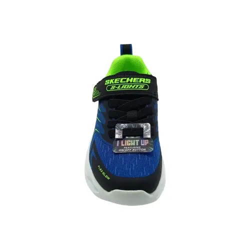 Deportivos Skechers kids 400141LC BBLM azul (C4104) - Imagen 2