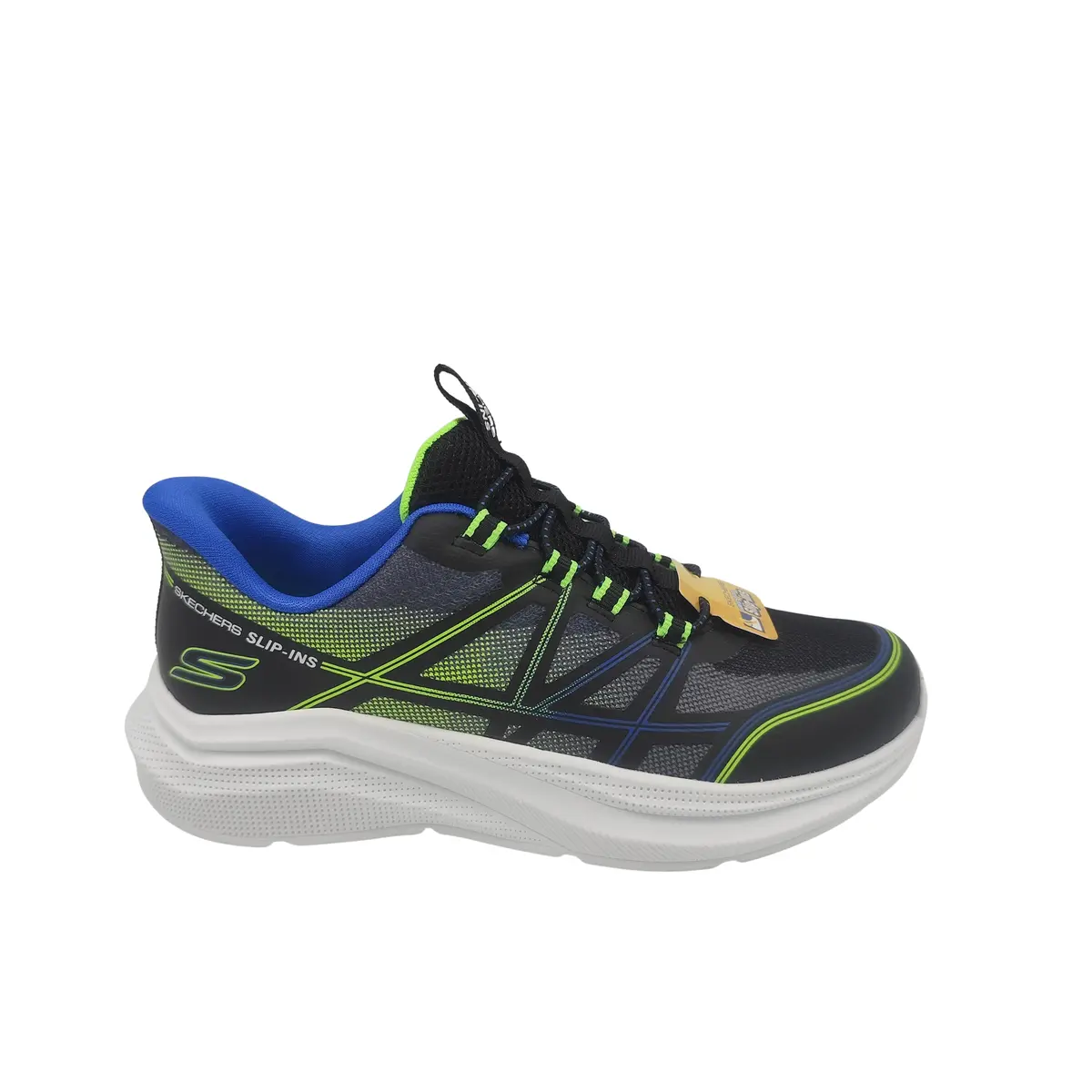 Deportivos Skechers kids 404220L BBLM azul (C4113)
