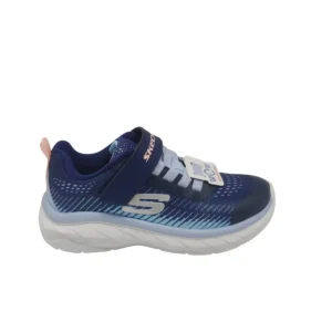 Deportivos Skechers kids 303599L NVMT azul (C4119)