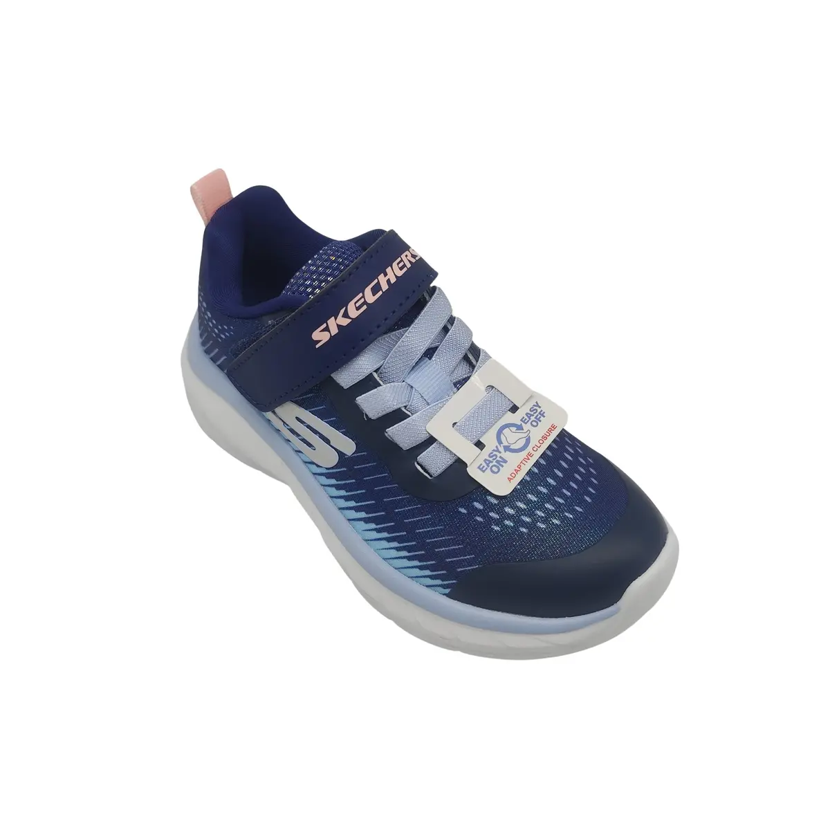 Deportivos Skechers kids 303599L NVMT azul (C4119) - Imagen 3