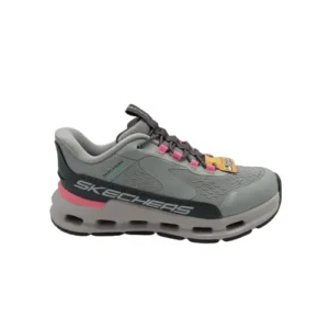 Deportivos Skechers kids 303654L GYPK gris (C4120)