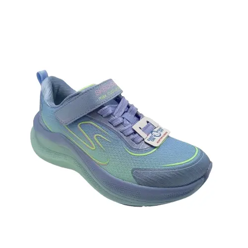 Deportivos Skechers kids 303675L LBMT azul (C4121) - Imagen 3