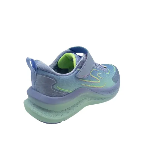 Deportivos Skechers kids 303675L LBMT azul (C4121) - Imagen 4
