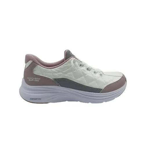 Deportivos Skechers kids 303949L WLV blanco (C4125)