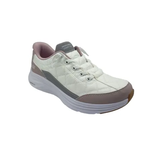 Deportivos Skechers kids 303949L WLV blanco (C4125) - Imagen 3