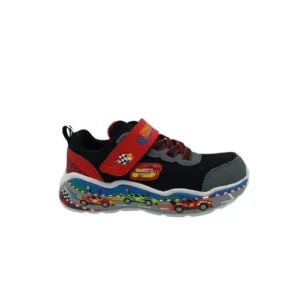 Deportivos Skechers kids 407312N BKRD negro (C4128)