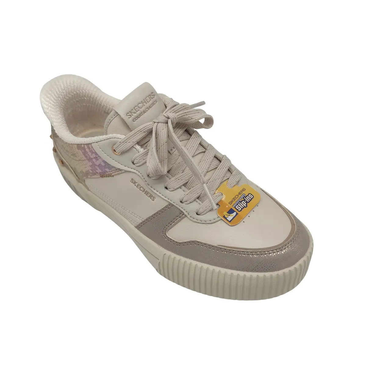 Deportivos Skechers mujer 185367 TPE beig (C4303) - Imagen 3
