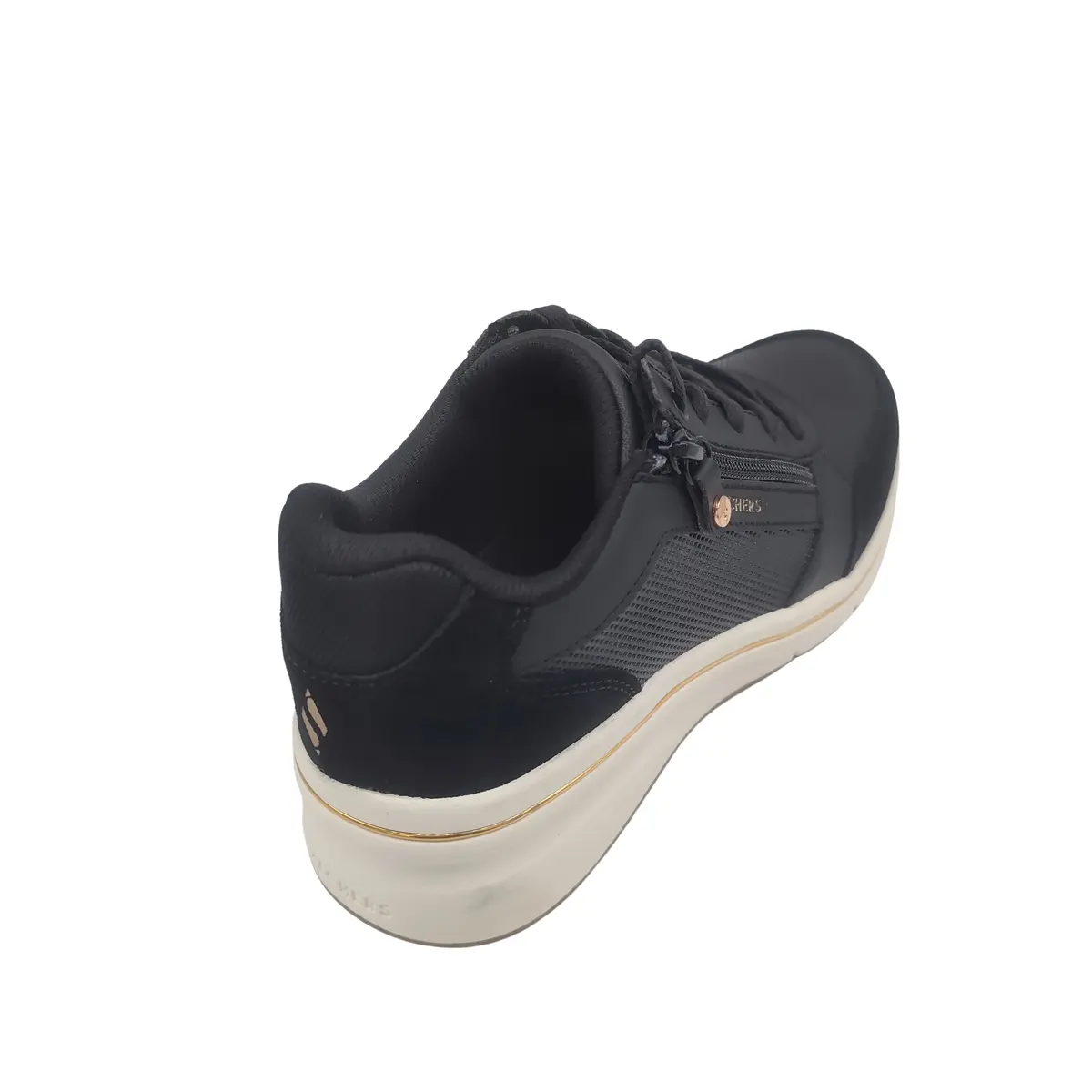 Deportivos Skechers mujer 190370 BLK negro (C4311) - Imagen 4
