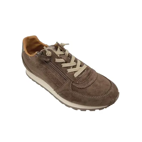 Deportivos Mustang mujer 60054 taupe (C4357) - Imagen 3