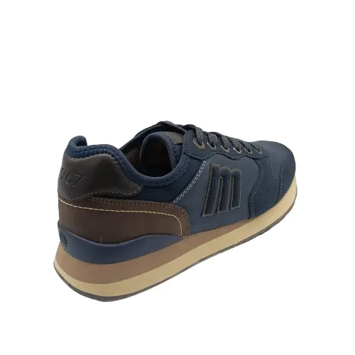 Deportivos Mustang hombre 84866 azul (C4230) - Imagen 4