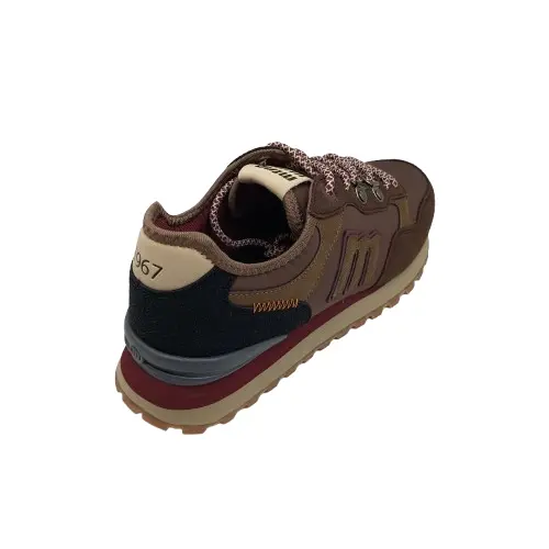 Deportivos Mustang hombre 84867 marrón (C4231) - Imagen 4
