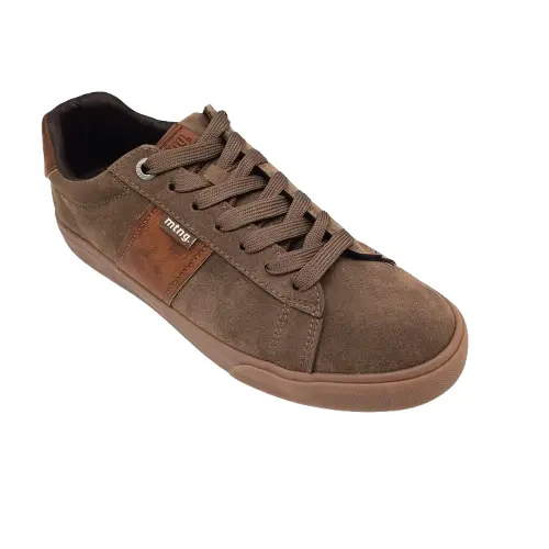 Deportivos Mustang hombre 84892 marrón (C4232) - Imagen 3