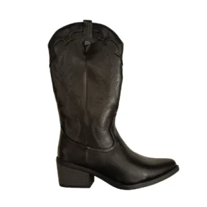 Botas Mustang mujer 55973 negro (C3707)