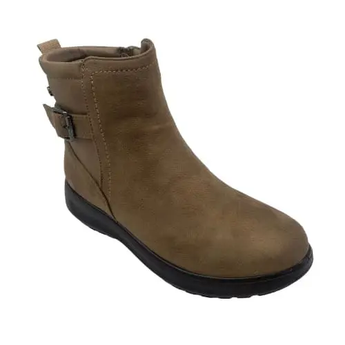 Botines Mysoft mujer 25M656 taupe (C3637) - Imagen 3