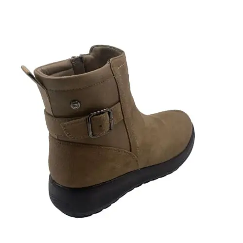 Botines Mysoft mujer 25M656 taupe (C3637) - Imagen 4
