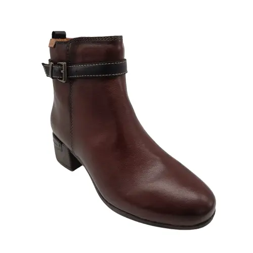 Botines Pikolinos mujer W6W-8622C1 CAOB marrón (C3644) - Imagen 3