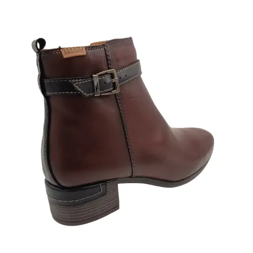 Botines Pikolinos mujer W6W-8622C1 CAOB marrón (C3644) - Imagen 4