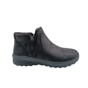 Botines Skechers mujer 159637 BBK negro (C3602)
